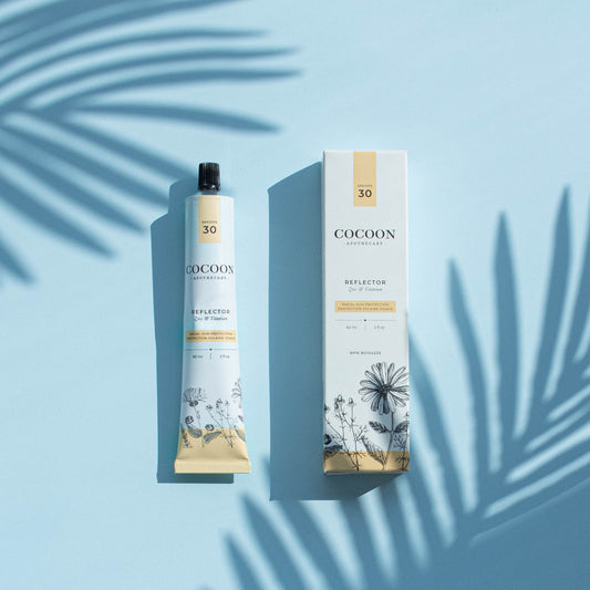 Sun Protection and Aging: A Guide to Using Cocoon Apothecary Reflector SPF 30