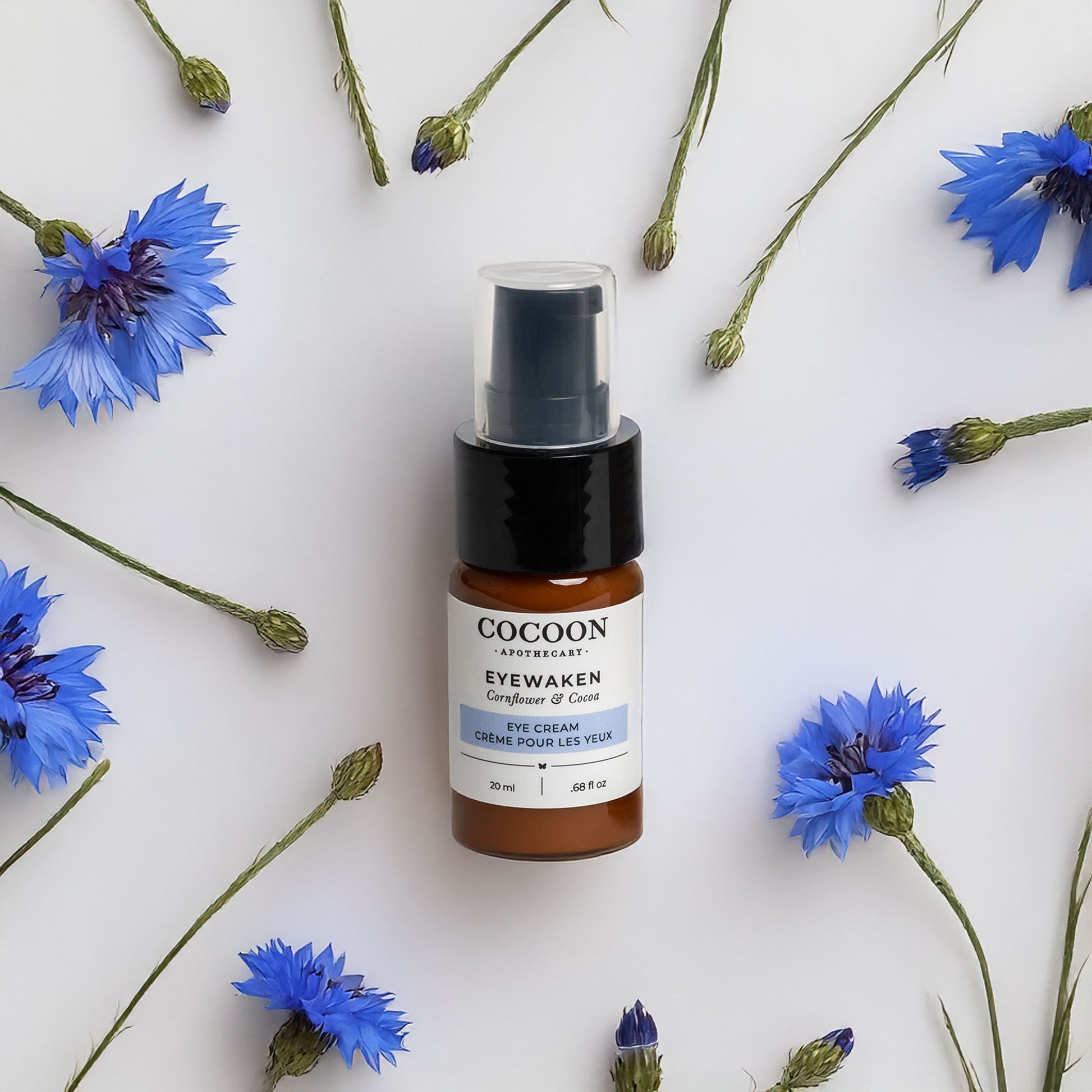 key ingredient of Eyewaken Eye Cream – cornflower