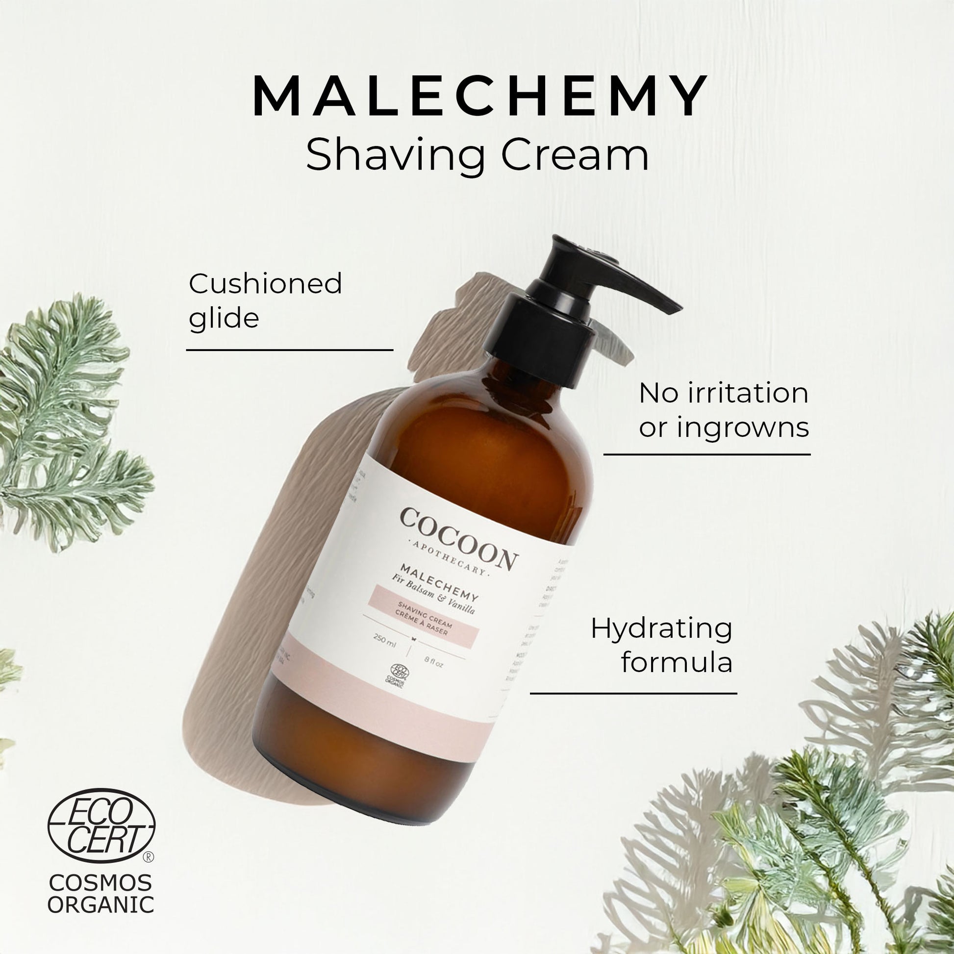 benefits of organic shaving cream
