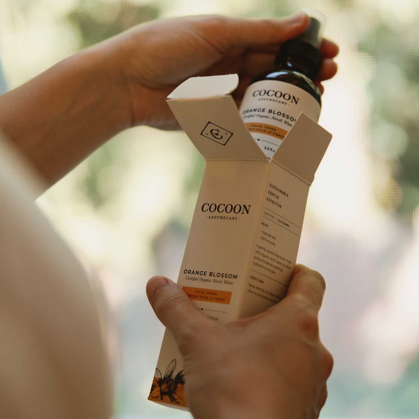 orange blossom hydrosol toner