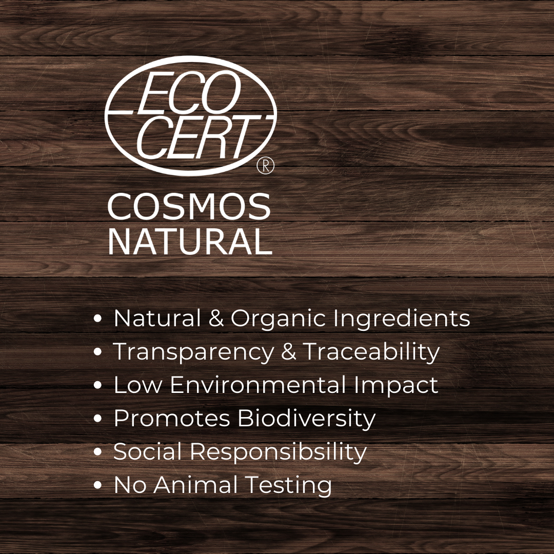 ecocert cosmos natural lotion