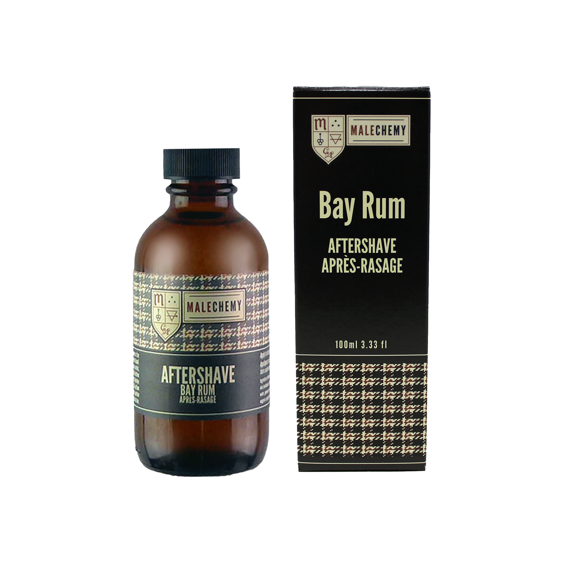 Natural Aftershave - bay rum - spicy Caribbean classic scent