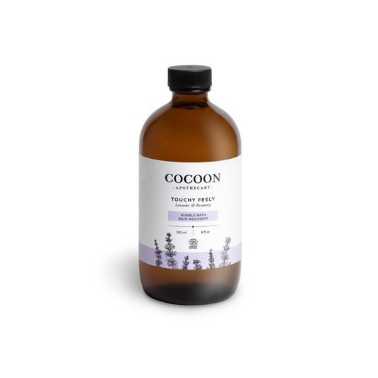 Touchy Feely Bubble Bath Ecocert Natural with lavender and rosemary