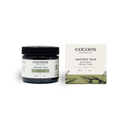 Ancient Mud Facial Mask jar – mineral clay detox mask