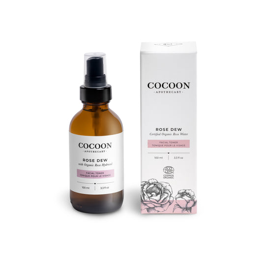Rose Dew Facial Toner bottle – rose hydrosol skin mist