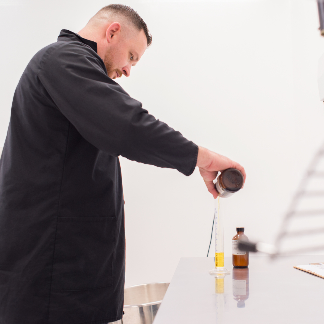 Crafted in-house in ecocert lab sustainable skincare