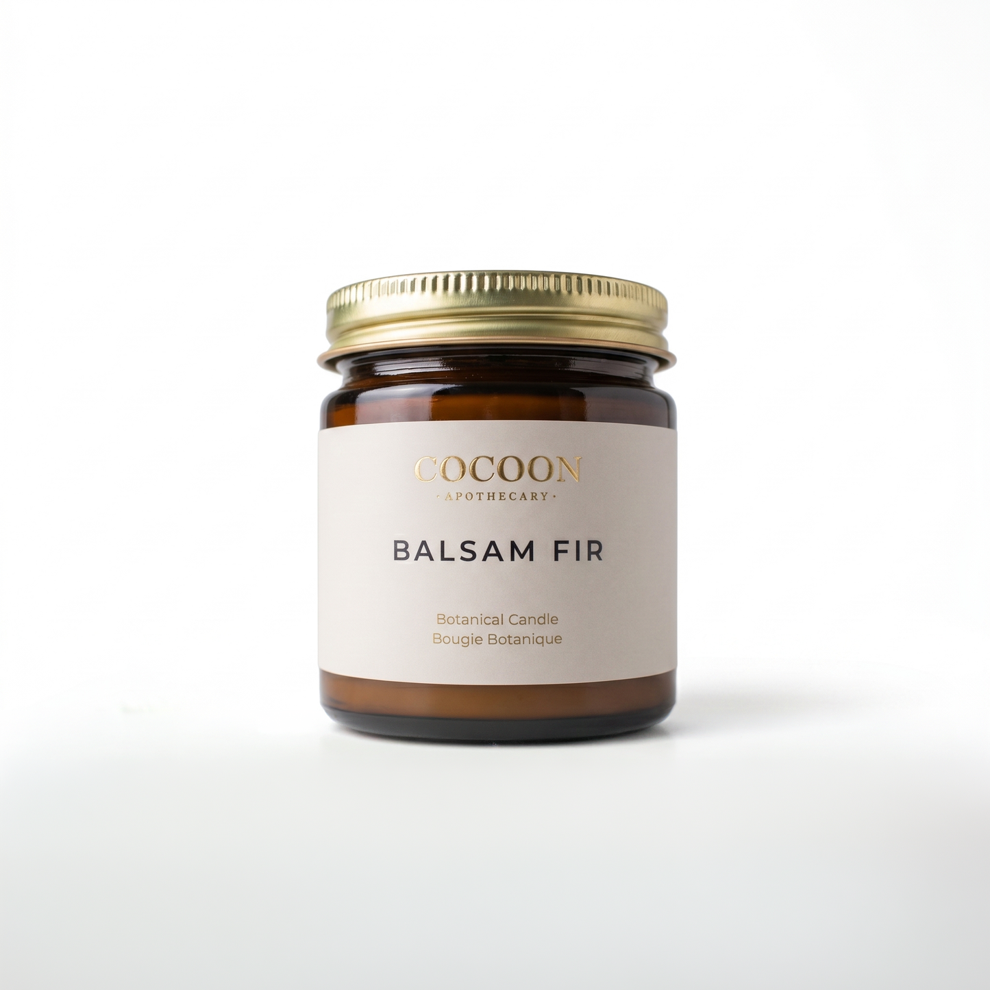 balsam fir candle soy wax with essential oils