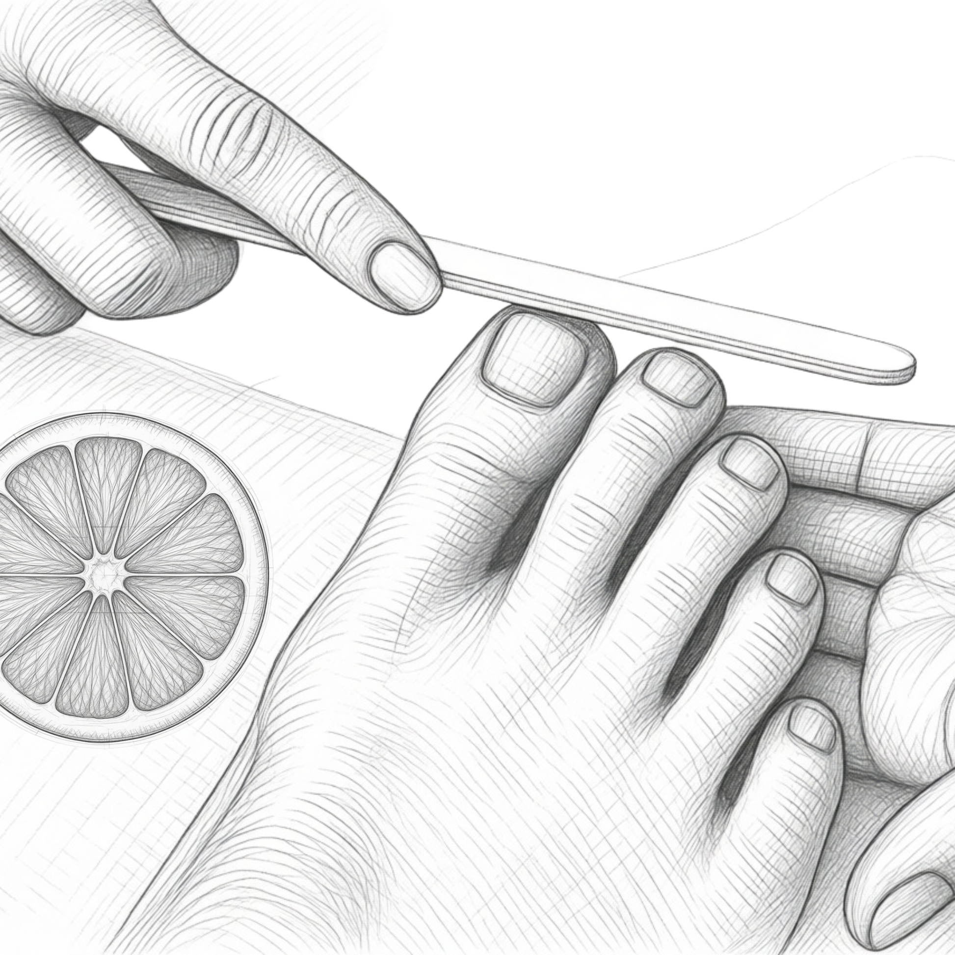 Natural citrus pedicure in Kitchener
