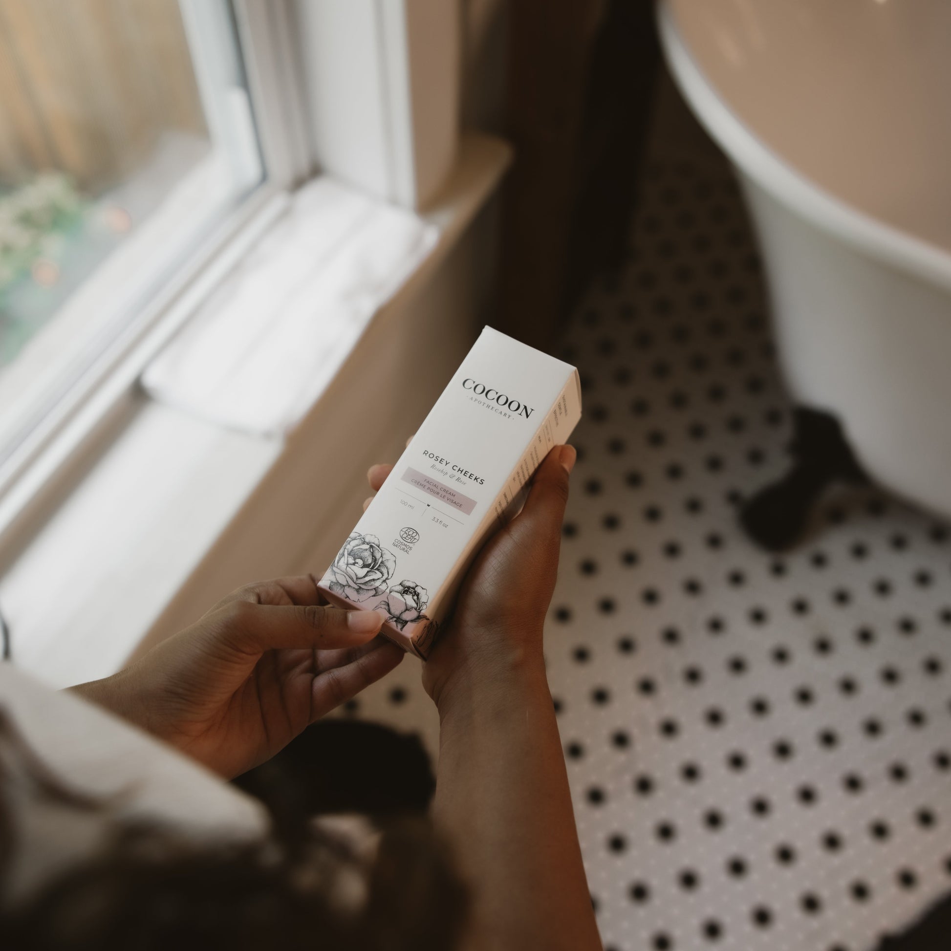 Rose Facial Cream for dry sensitive skin