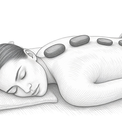 Hot stone massage in Kitchener