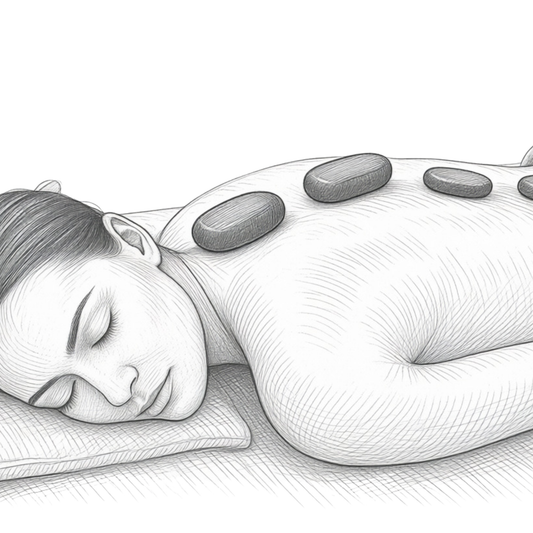 Hot stone massage in Kitchener