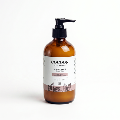 Cocoon Apothecary Magic Bean bottle on a white background