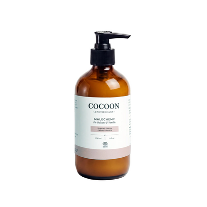 Certified organic shaving cream