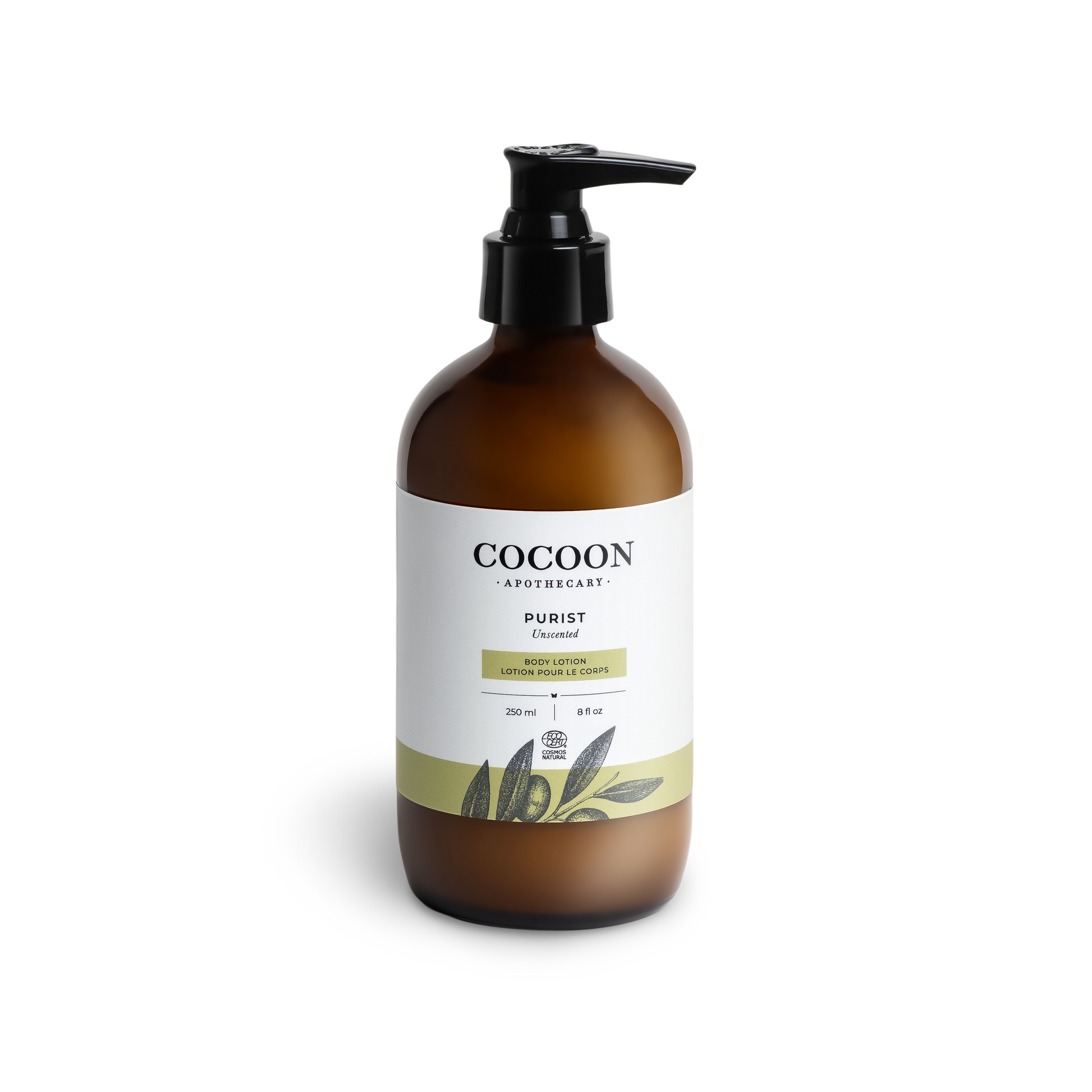 Ecocert natural body lotion scent free