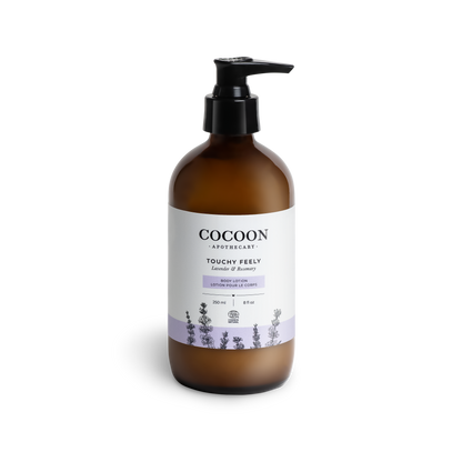 Natural Body Lotion with lavender rosemary