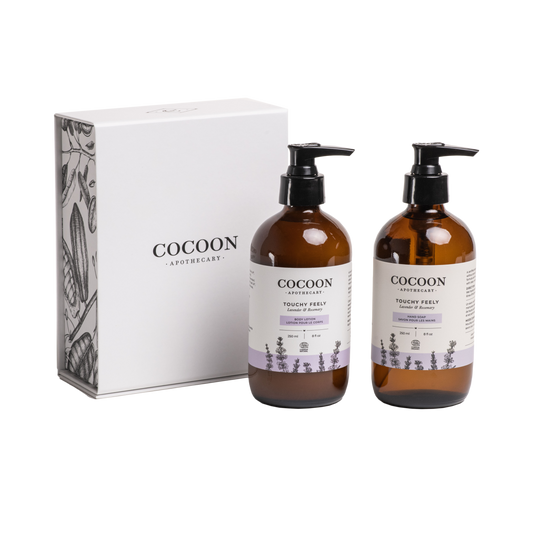 Organic natural sustainable hand care gift set
