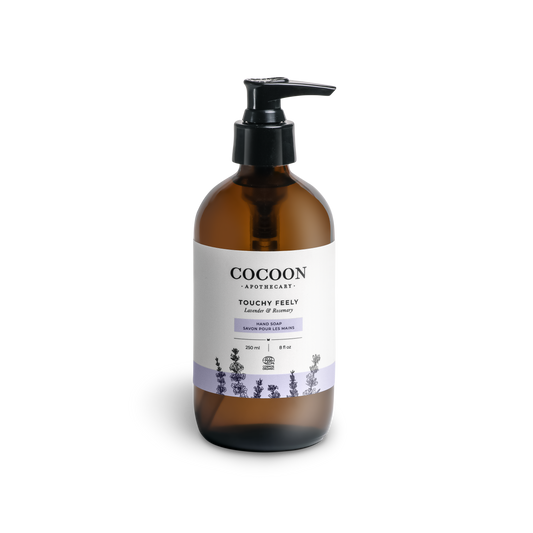 eco-friendly rosemary and lavender hand soap certified organic