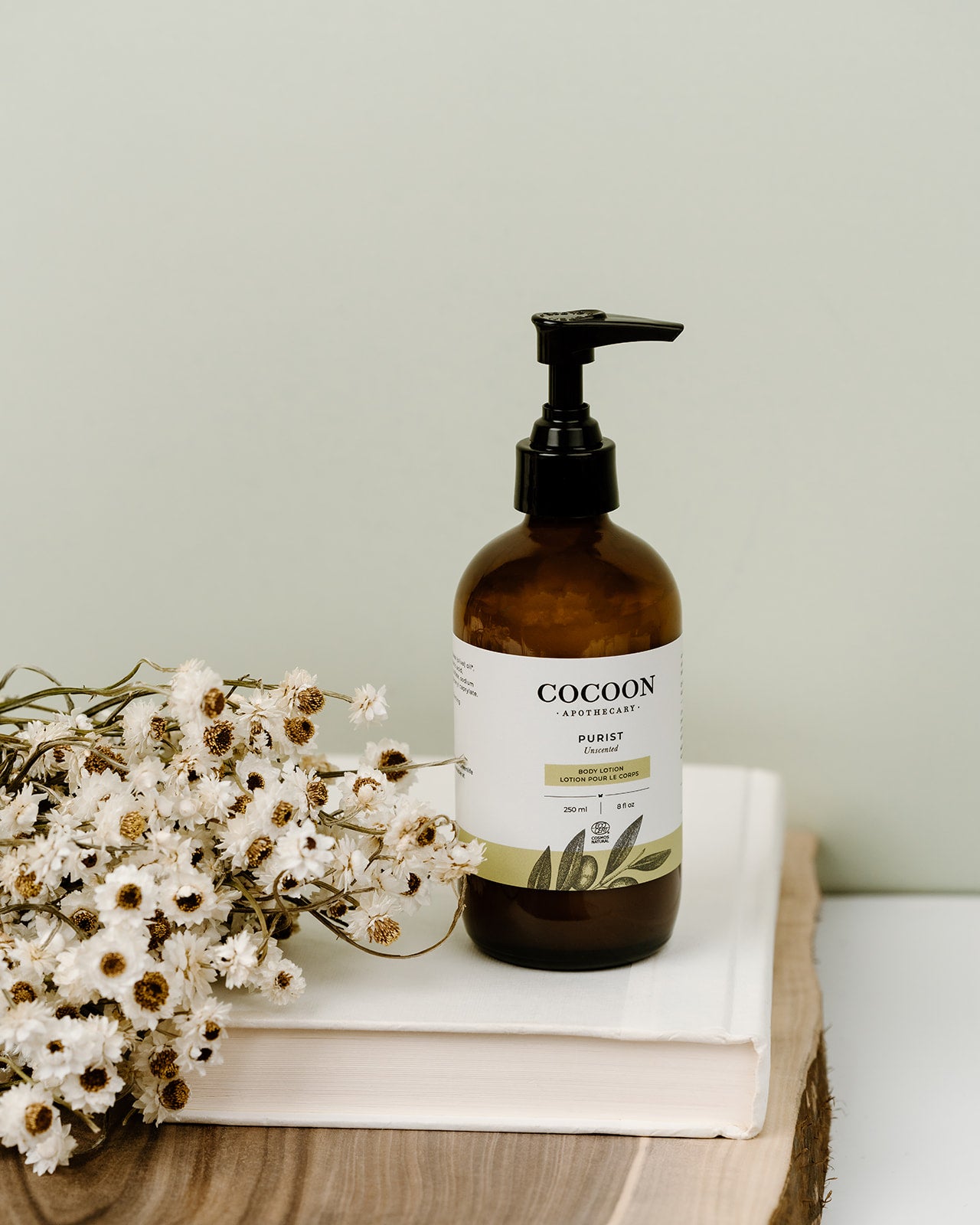 Ecocert natural body lotion scent free