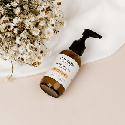 Flaylay of Sweet Orange Cleanser great for an oily skin that requires exfoliation.