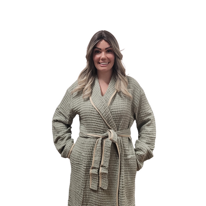 100% Turkish Cotton Bath Robe